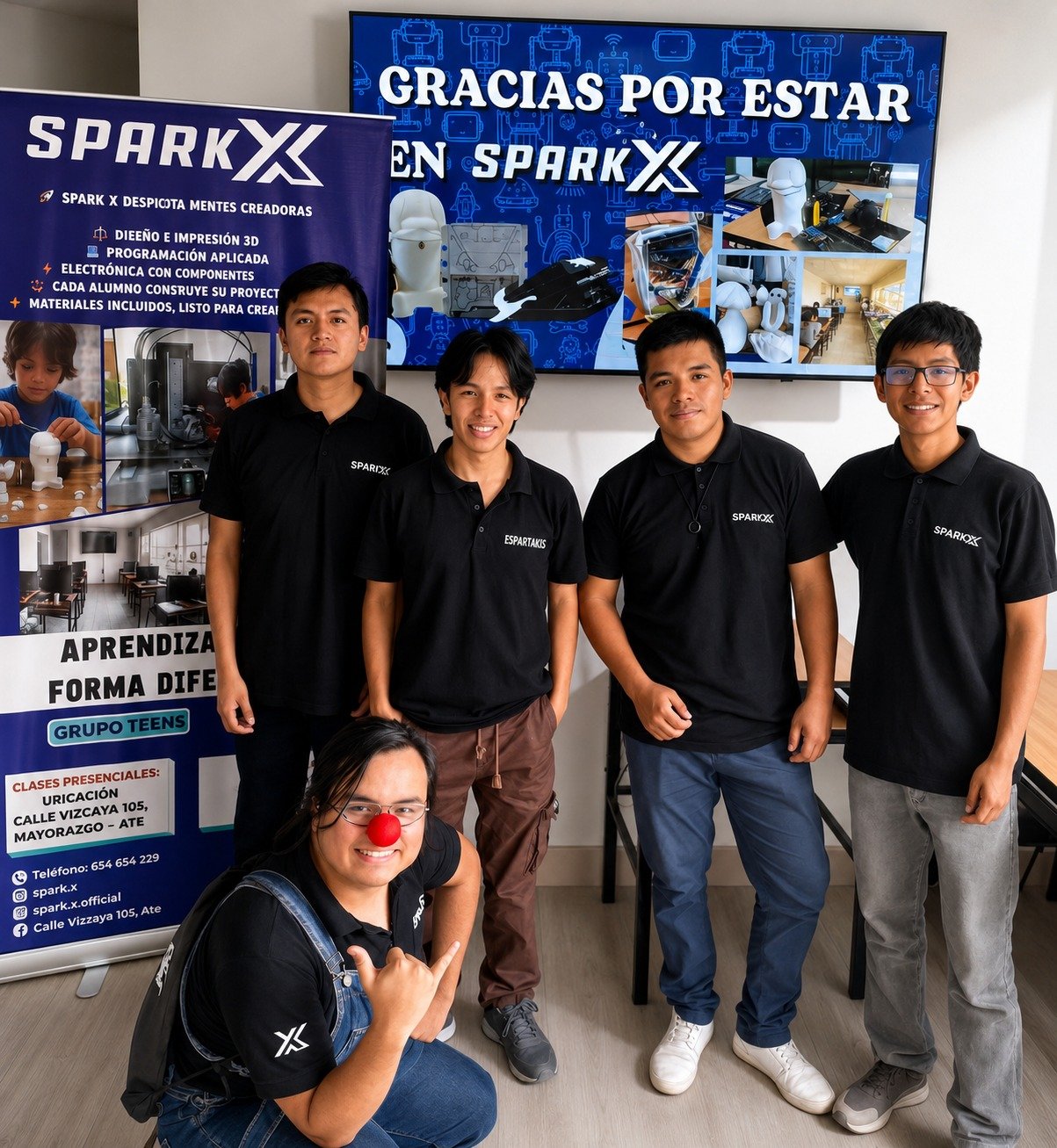 Equipo Spark X en Laboratorio